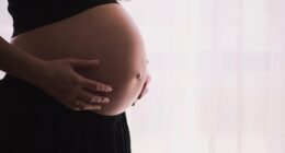 Pregnant woman.