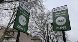 London's ULEZ signs