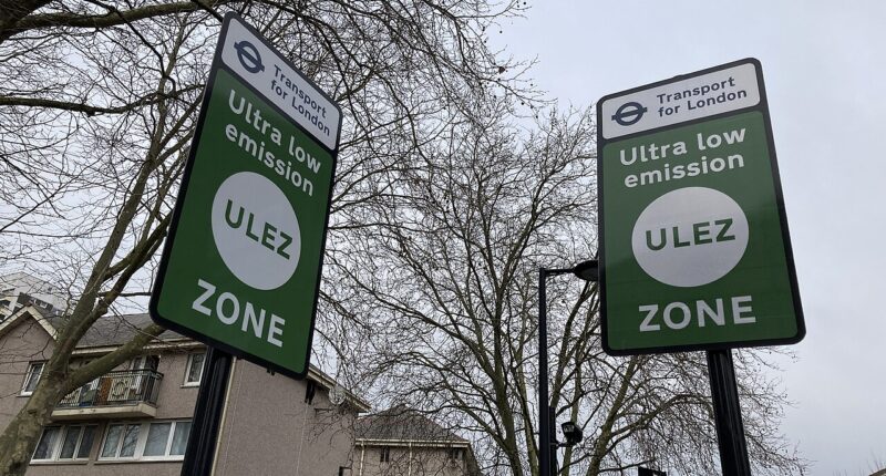 London's ULEZ signs
