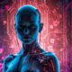 female cyborg