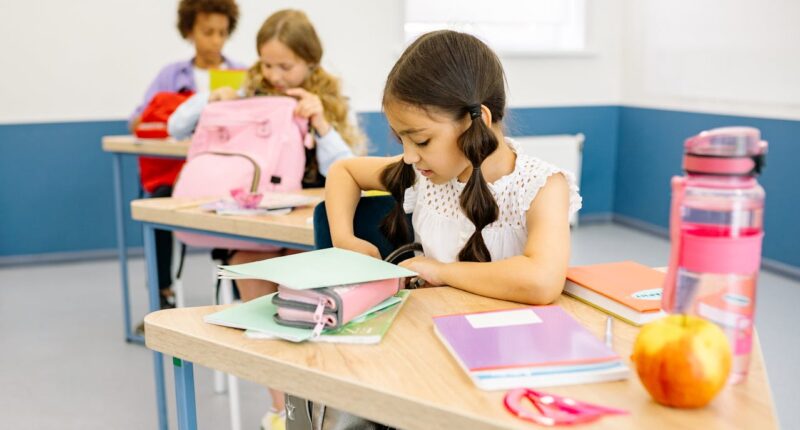 classroom of kids