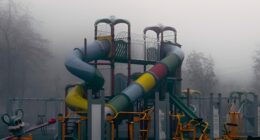 An empty playground.