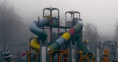 An empty playground.