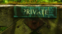 Private sign