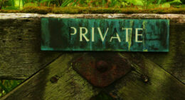 Private sign