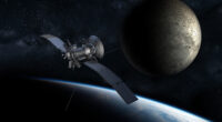 satellite in orbit
