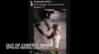 Deepfake video of a baby getting arrested.