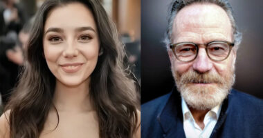 Tilly Norwood and Bryan Cranston.
