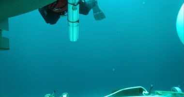 Titan submersible video
