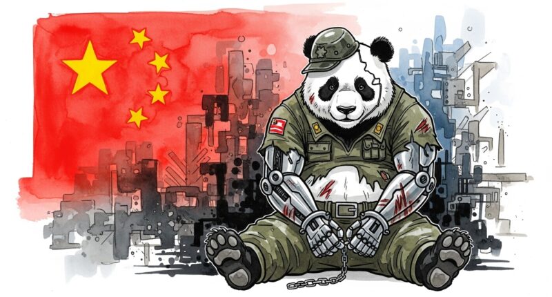 Cyberattacks in China.