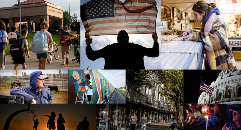 Scenes from America.