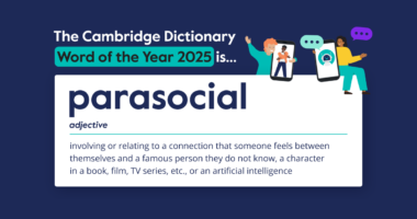 Cambridge word of the year.