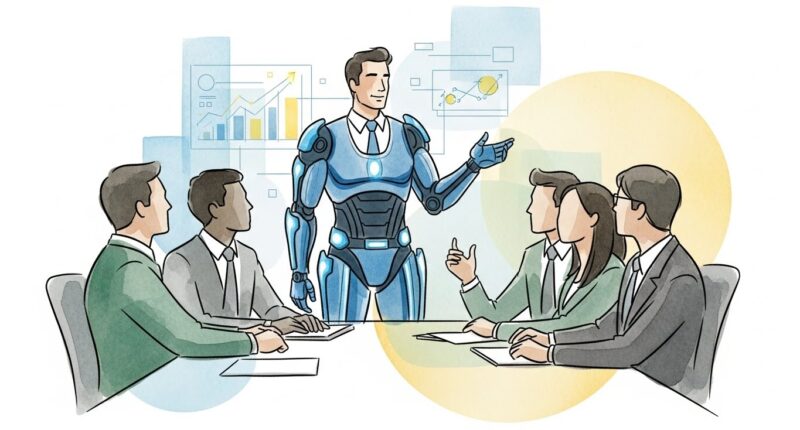 AI business support.