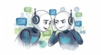 Gossiping AI chatbots.