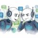 Gossiping AI chatbots.