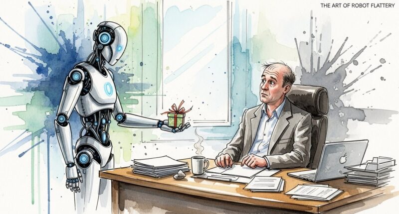 AI sucks up to bosses.