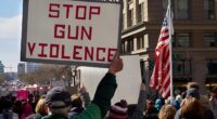 Gun violence protests.