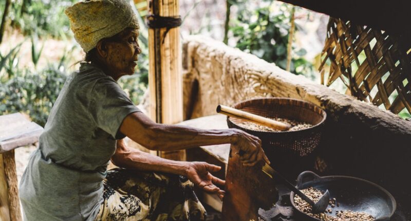 organised older woman.