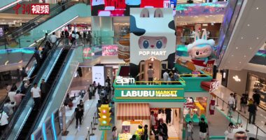 Labubu pop-up store at Beijing.