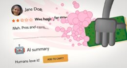 Chatbots can change the sentiment in a user reviews.