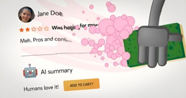 Chatbots can change the sentiment in a user reviews.