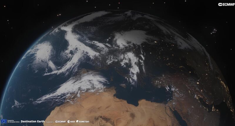 Digital twin of Earth.