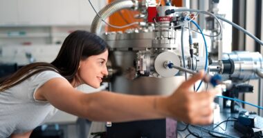 Nitrogen doping by ion implantation.