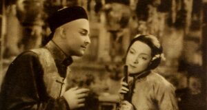 Ramon Novarro and Helen Hayes in The Son-Daughter.