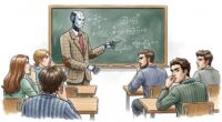 Robot teachers.