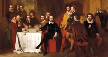 Shakespeare and His Friends at the Mermaid Tavern