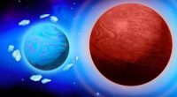 A mini-Neptune and hot Jupiter.